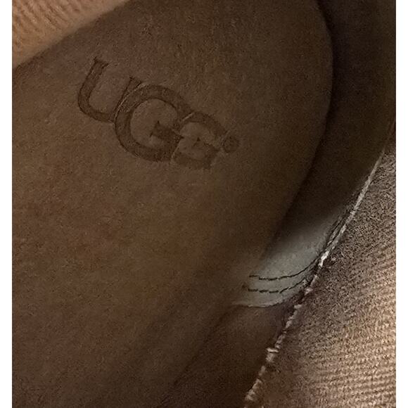 UGG BANDARA TALL SUEDE RIDING BOOT MYSTERIOUS Taupe (color) WOMENS SIZE 9 - Picture 14 of 14